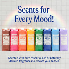 Dr. Bronner's citrus ingredient label closeup highlighting organic oils