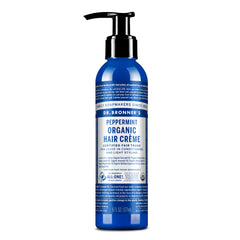 Dr. Bronner's front packaging showing clean organic styling cream and benefits
