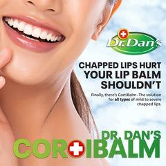 Dr. Dan's Cortibalm close-up label showing hydrocortisone and ingredients