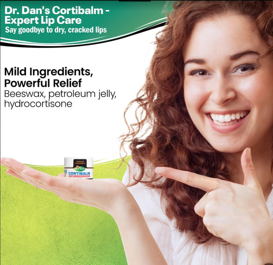Dr. Dan's open jar showing smooth contents for controlled spot treatment