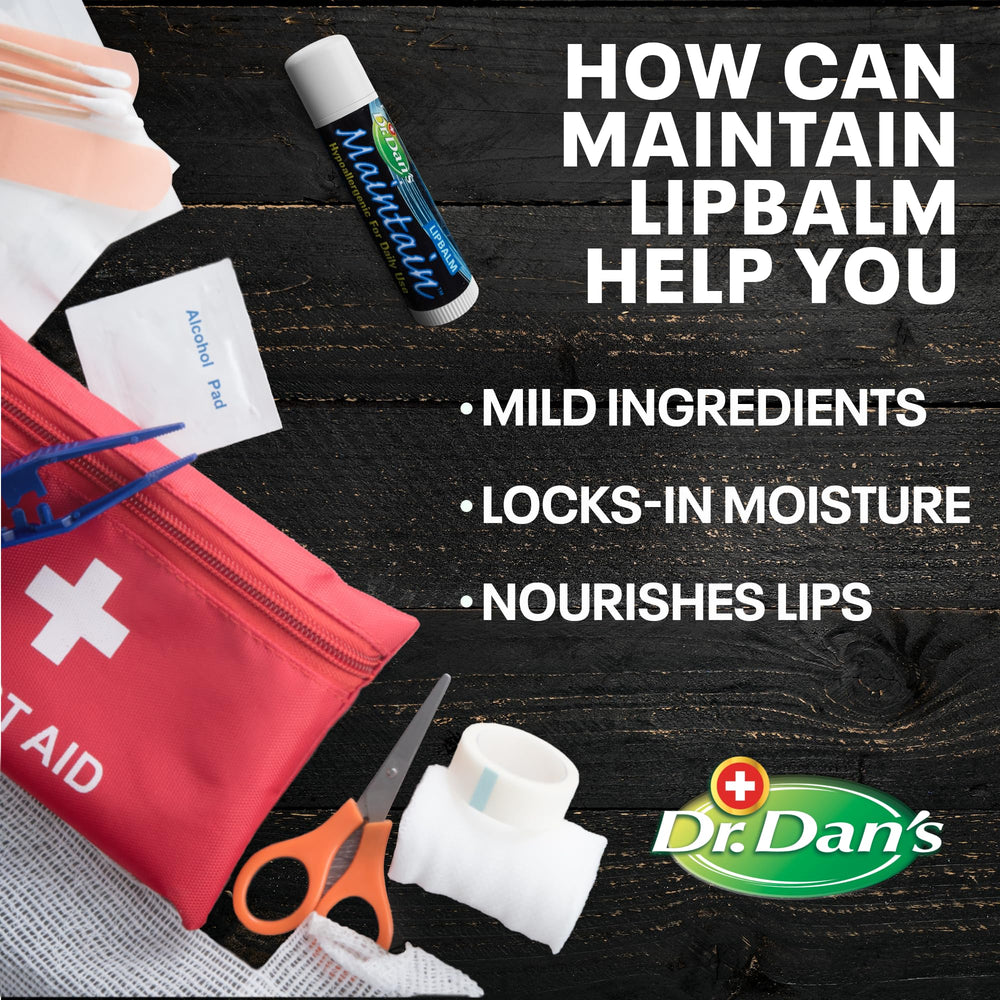 Dr. Dan's Maintain texture close-up showing beeswax sheen for long-lasting barrier