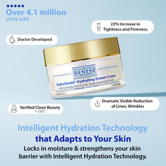 Dr. Denese close-up of cream texture highlighting lightweight absorbency