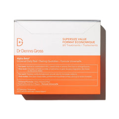 Dr. Dennis Gross front packaging showing clean, clinical design and benefit