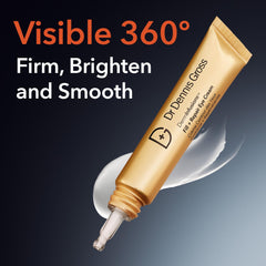 Dr Dennis Gross open jar texture highlighting smooth cream hydration
