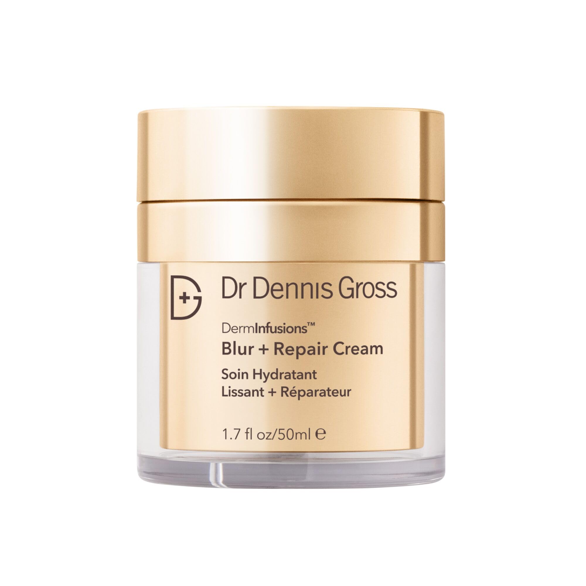 Dr Dennis Gross front packaging showing the cream and branding, conveys trust