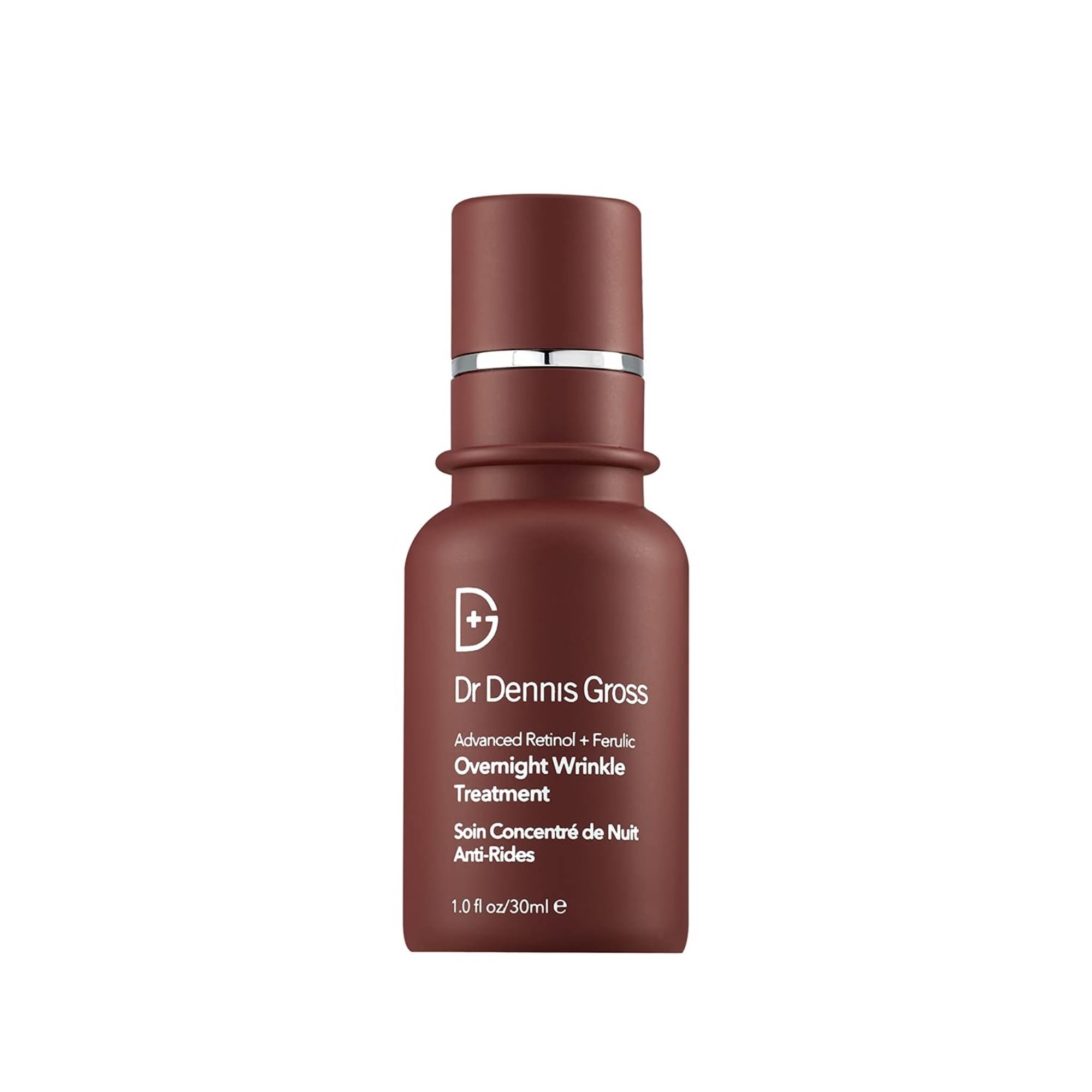 Dr Dennis Gross front pump bottle showing sleek convenient dispensing