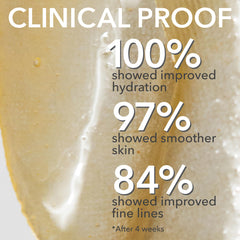 Dr Dennis Gross skin after treatment showing visibly smoother hydrated under-eye area