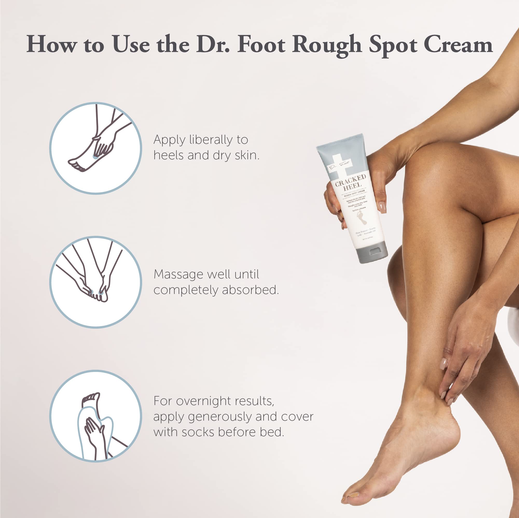 Dr. Foot used in a bedside nighttime routine for overnight repair