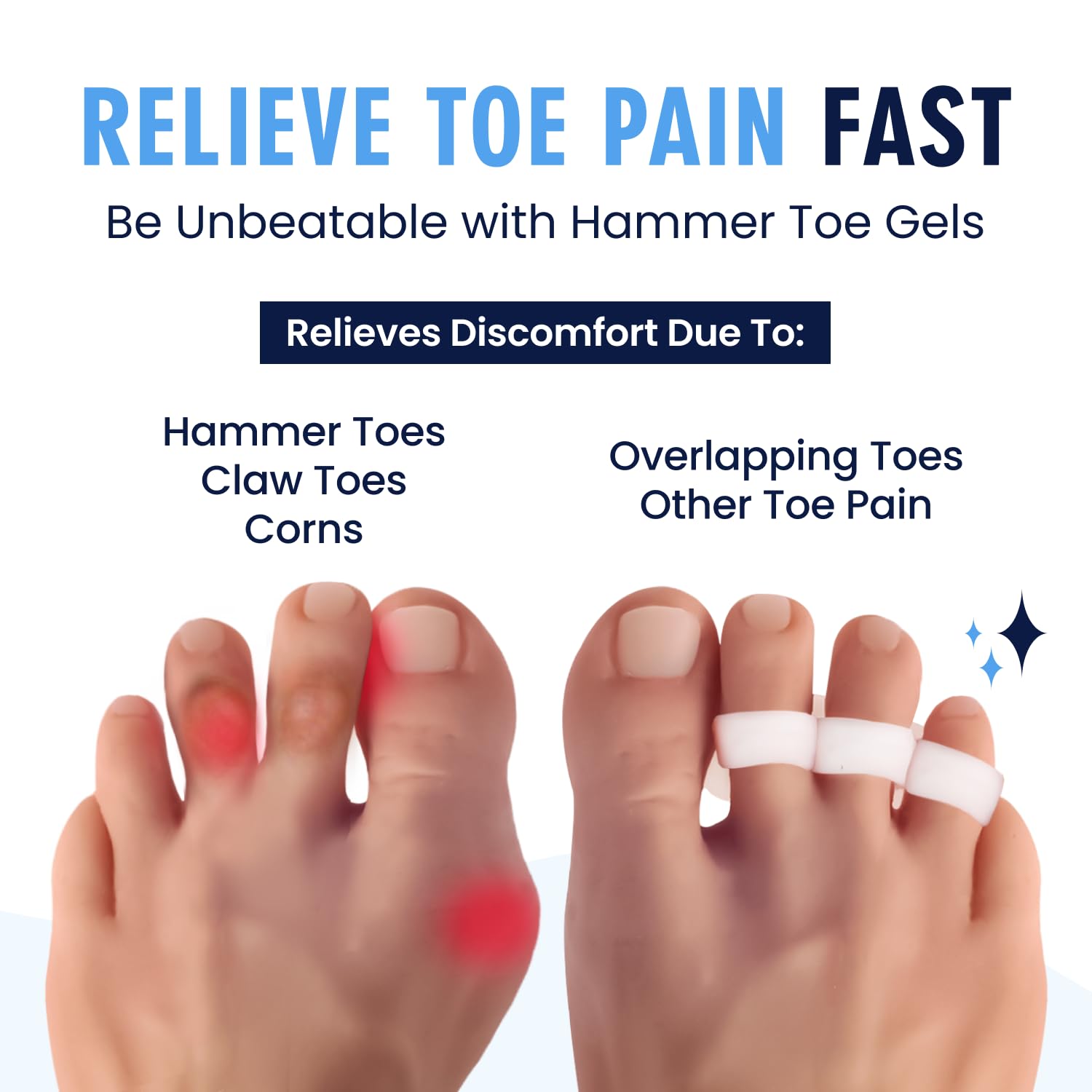 Close-up of soft medical-grade gel texture from Dr. Frederick's for cushioned comfort