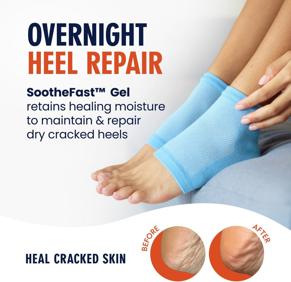 Dr. Frederick's gel lining close-up highlighting deep hydration
