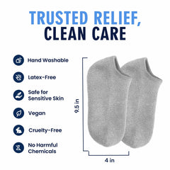 Dr. Frederick's Mellow Moon scent bottle beside socks for calming aroma