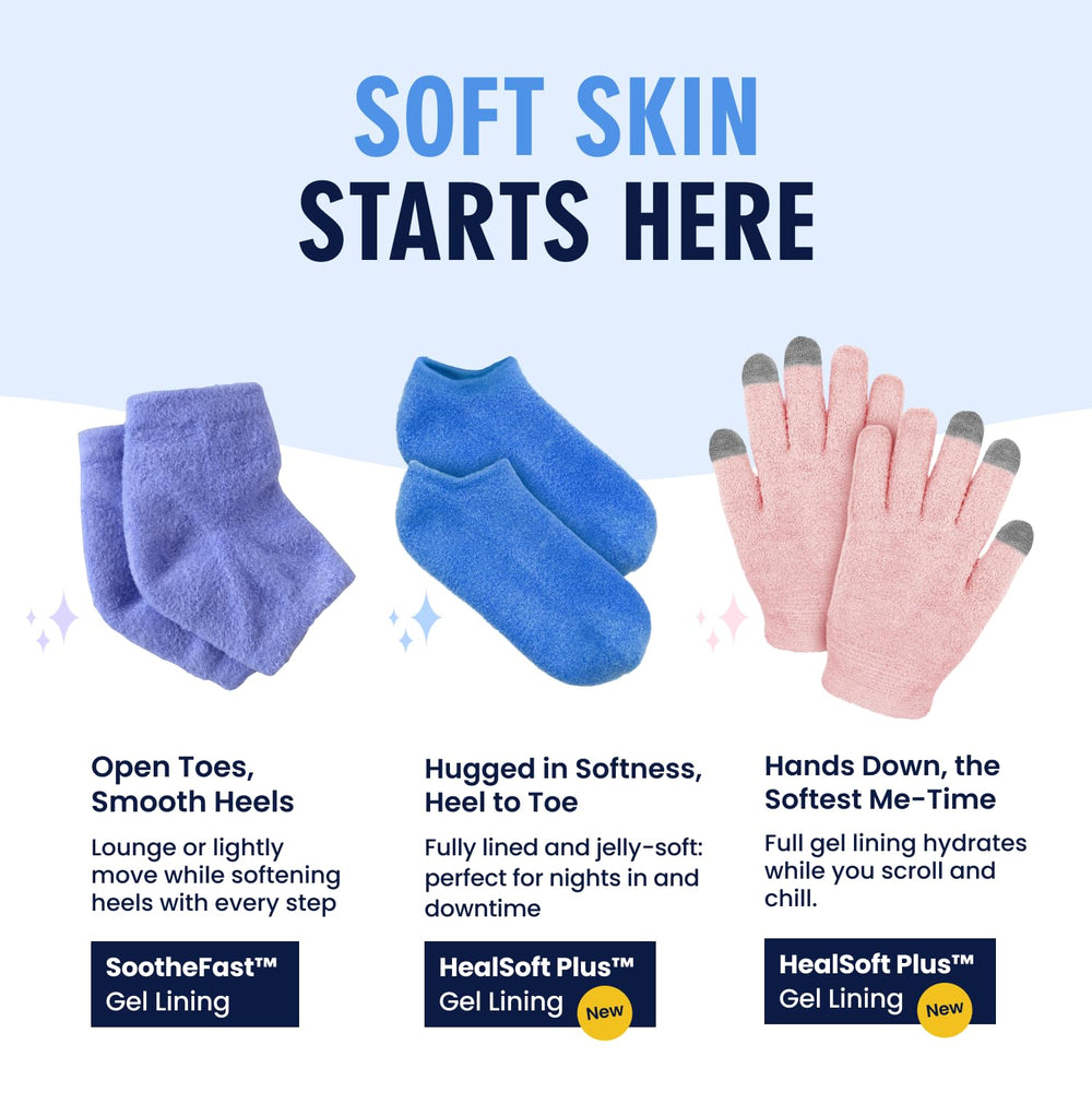 Dr. Frederick's socks packed in a travel bag for convenient foot care