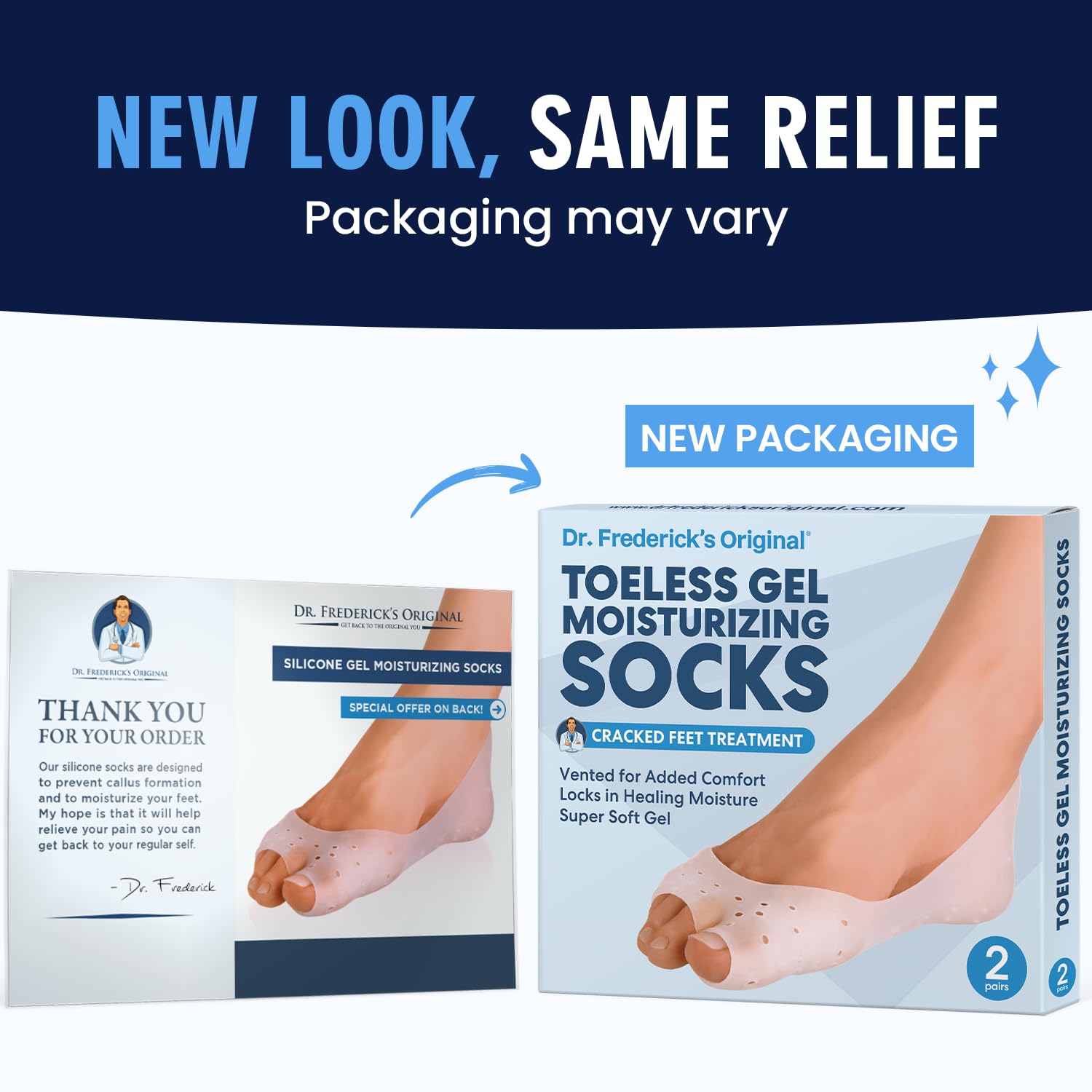 Dr. Frederick's socks in a home spa setting showing relaxing foot care routine