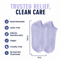 Dr. Frederick's lifestyle scene on bedside table showing convenient nightly self-care benefit