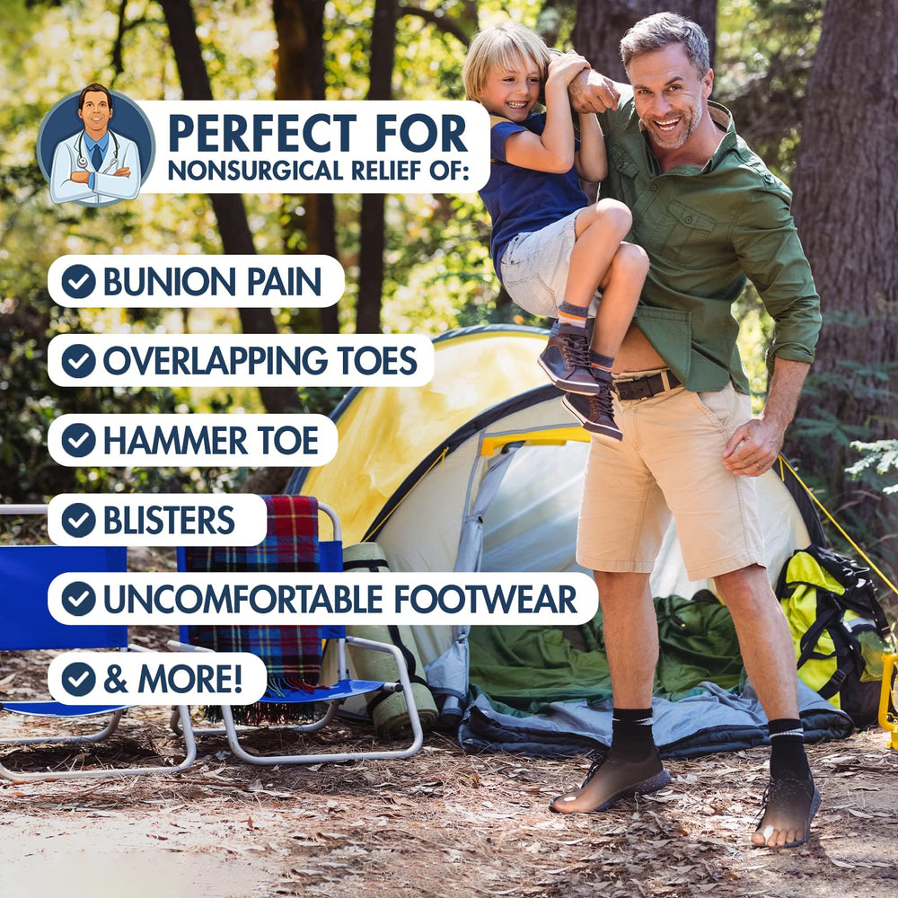 Dr. Frederick's three sizes displayed to show fit options and alignment