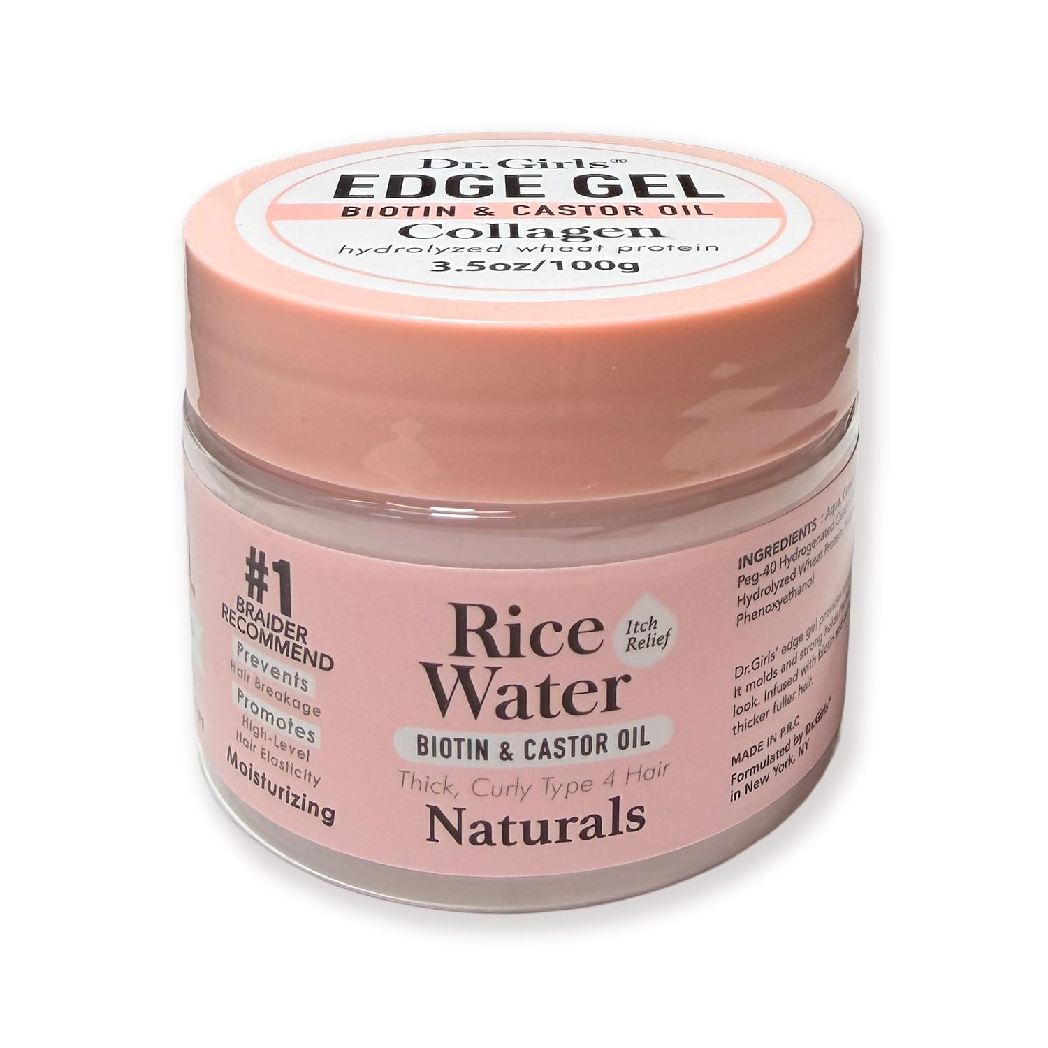 R&B Collection Dr. Girls used on locs to control edges and maintain neatness
