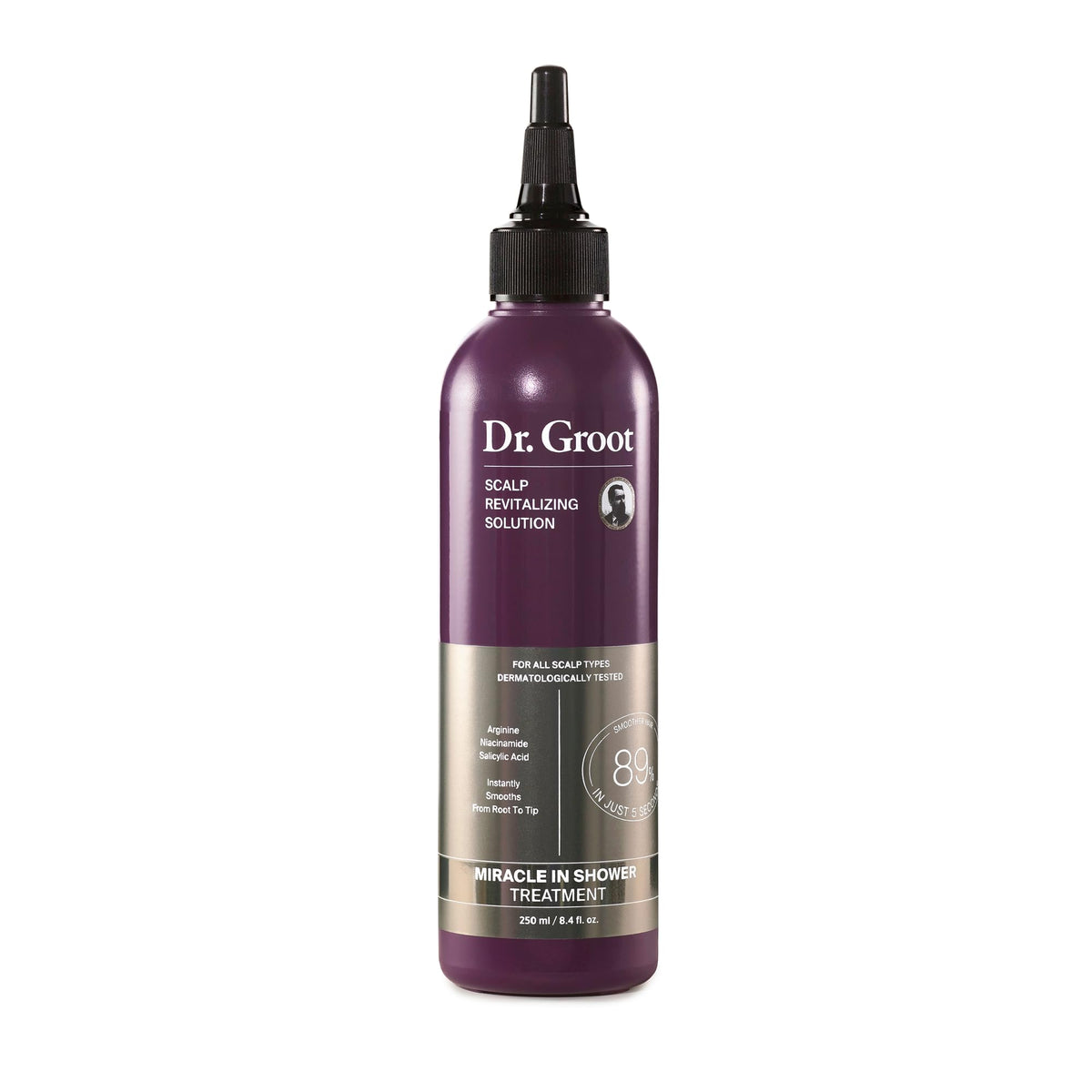 Dr. Groot front packaging showing product and benefit of instant softness