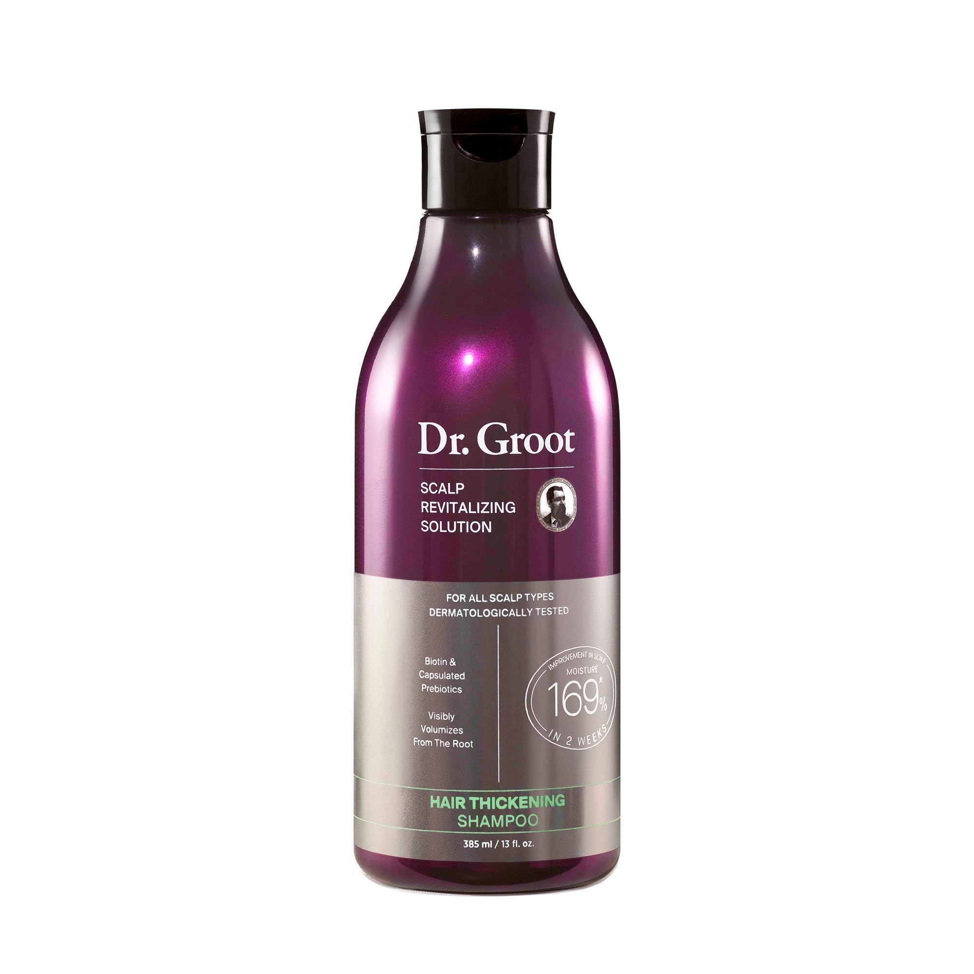 Dr. Groot front packaging showing product and volumizing benefit