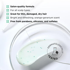 Dr. Groot conditioner being dispensed showing easy-use benefit