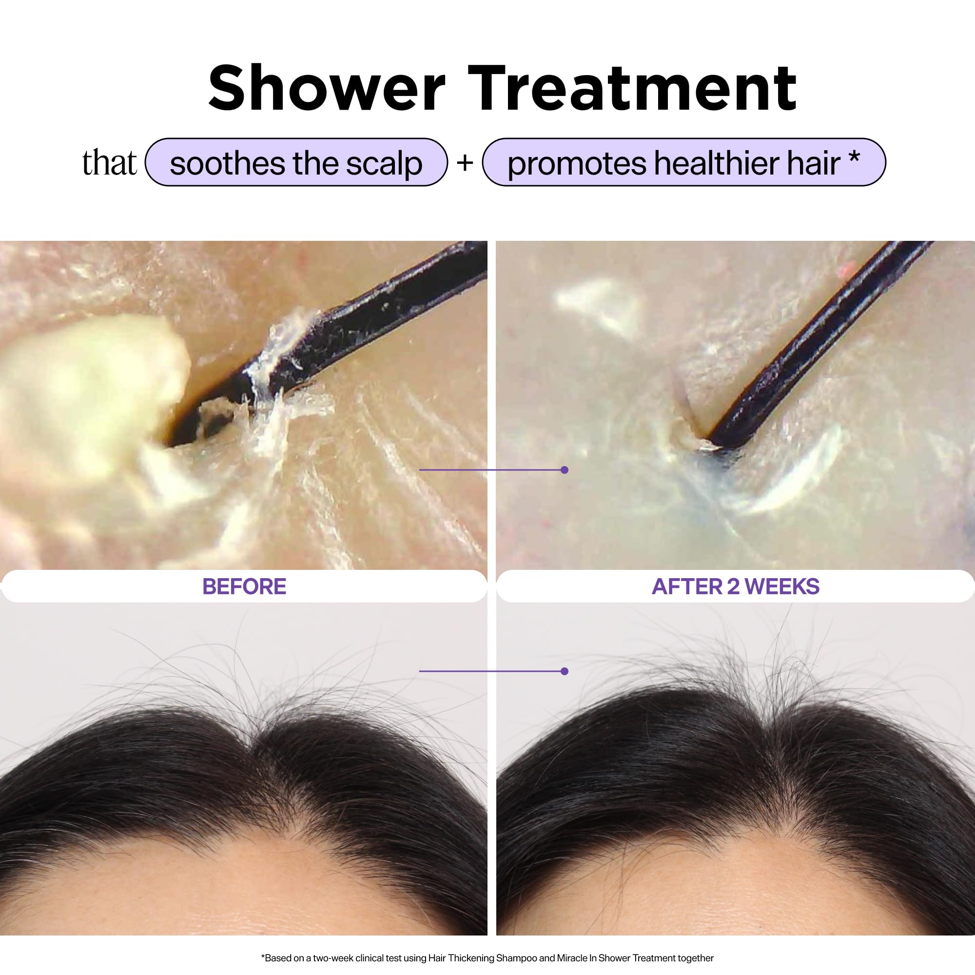Dr. Groot pump nozzle close-up for easy in-shower application benefit