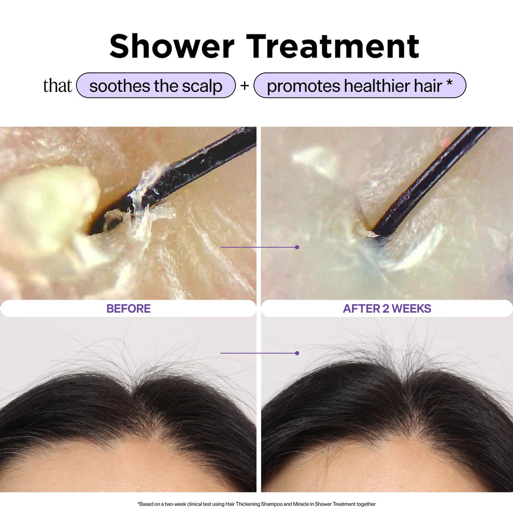 Dr. Groot pump nozzle close-up for easy in-shower application benefit