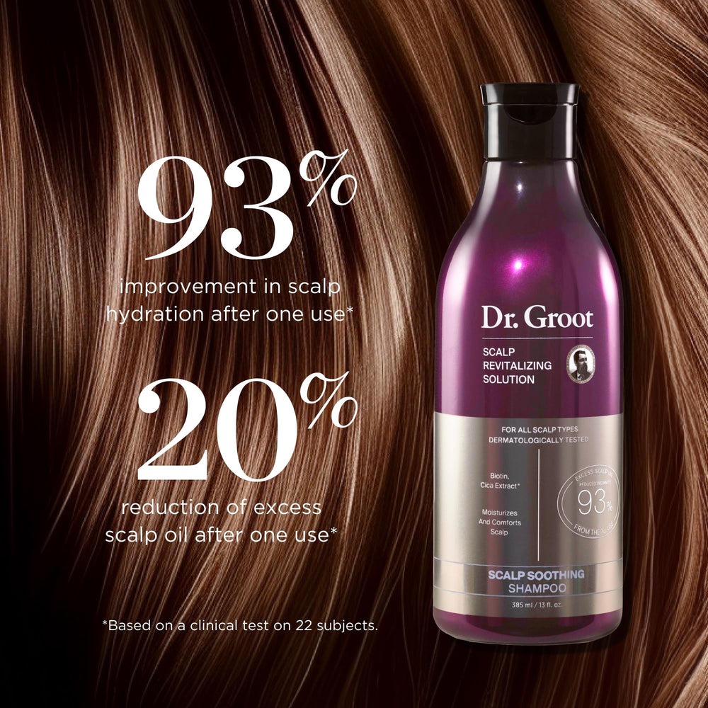 Dr. Groot rich foam texture demonstrating gentle lather