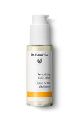 Dr. Hauschka front packaging showing lotion bottle and brand clarity