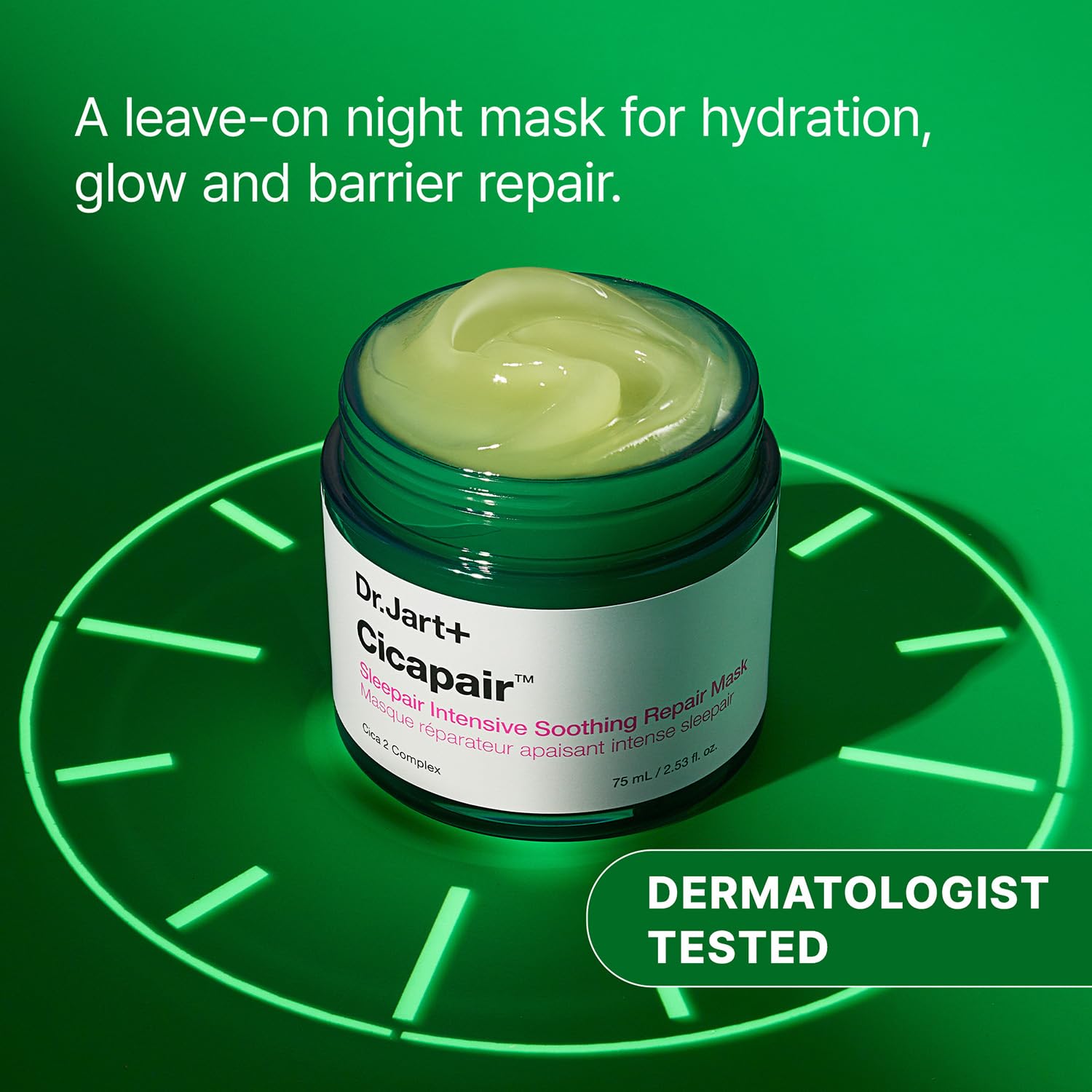 Dr.Jart+ gel texture close-up highlighting lightweight, fast-absorbing feel