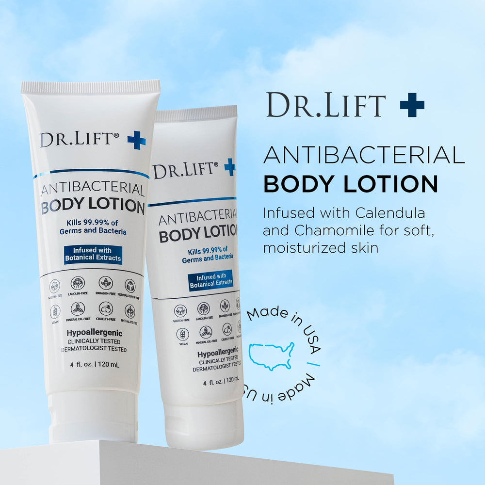 DR. LIFT calendula and chamomile close-up showing soothing botanical benefits