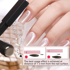 Dr.nail patterned cat eye results showcasing varied designs for inspiration