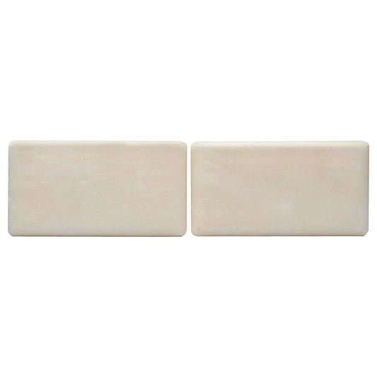 Dr. Natural almond soap lather close-up showing gentle foam for sensitive skin