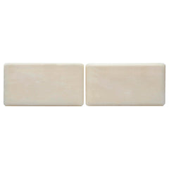 Dr. Natural almond soap lather close-up showing gentle foam for sensitive skin