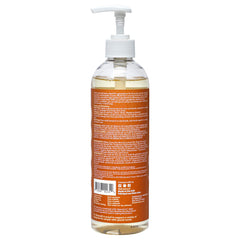 Dr. Natural 16 oz bottle next to common items showing true size