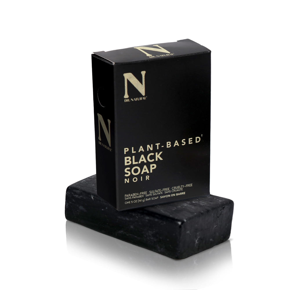Dr. Natural front bar packaging showing clear branding and product benefit