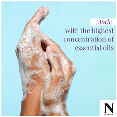 Dr. Natural poured texture close-up highlighting smooth liquid consistency and easy dilution