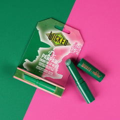 Dr. PawPaw close-up texture swipe revealing smooth moisturizing finish and quick absorption