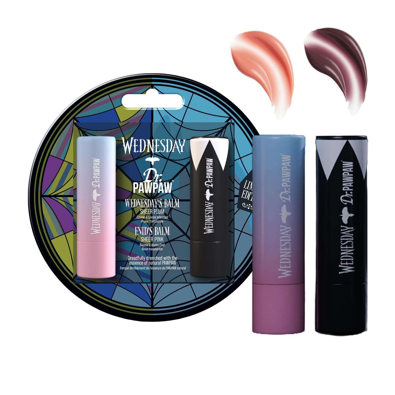 Dr. PAWPAW ORIGINAL BALM front packaging showing both tubes and benefits