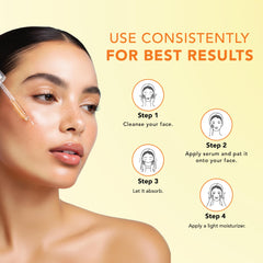 DR.RASHEL suggested before and after tracking for tone and pore appearance