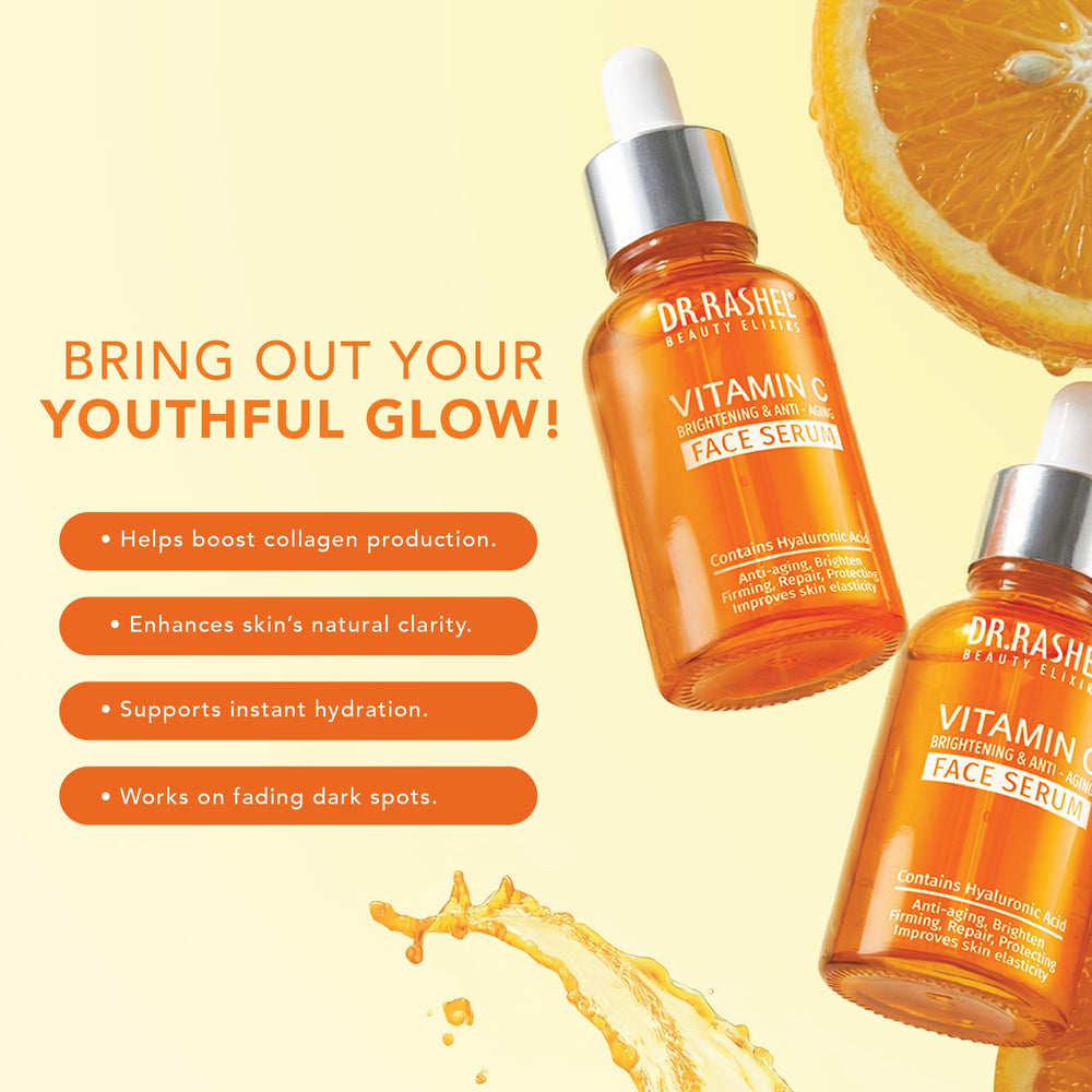 DR.RASHEL serum texture on skin highlighting quick absorption and hydration