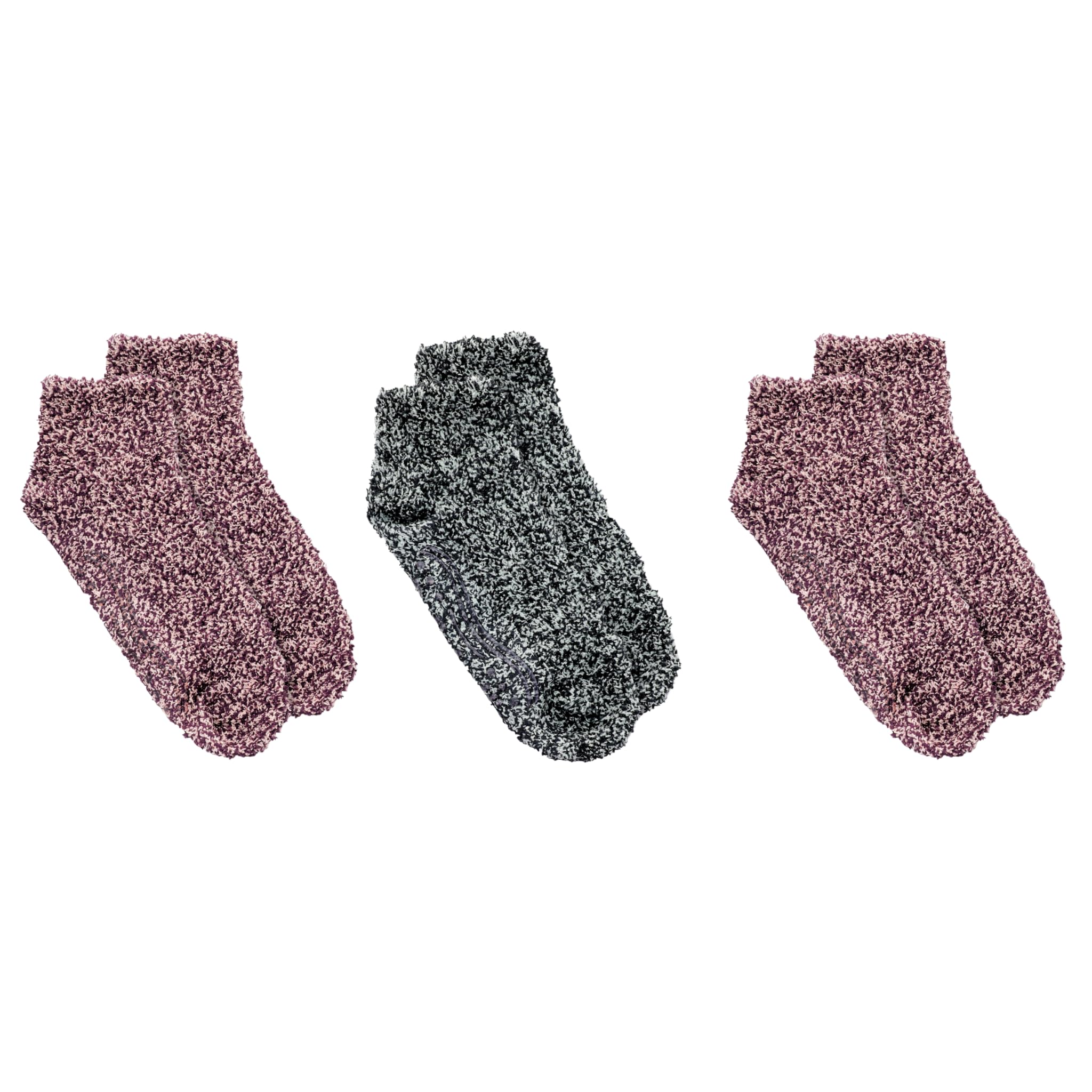 Dr. Scholl's close-up knit texture highlighting soft yarn and smooth seam benefit