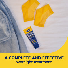Dr. Scholl's product label close-up highlighting key ingredients and directions