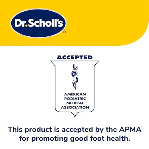 Dr. Scholl's socks next to a ruler and shoe to show low-cut fit and size perspective for accurate selection