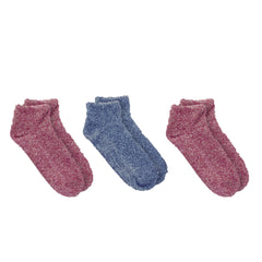 Dr. Scholl's close knit texture of spa socks highlighting plush yarn comfort