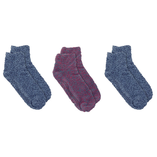 Dr. Scholl's lavender-infused yarn detail highlighting soothing scent and soft texture