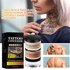 DR.Seya before and after arm image showing tattoo concealment benefit