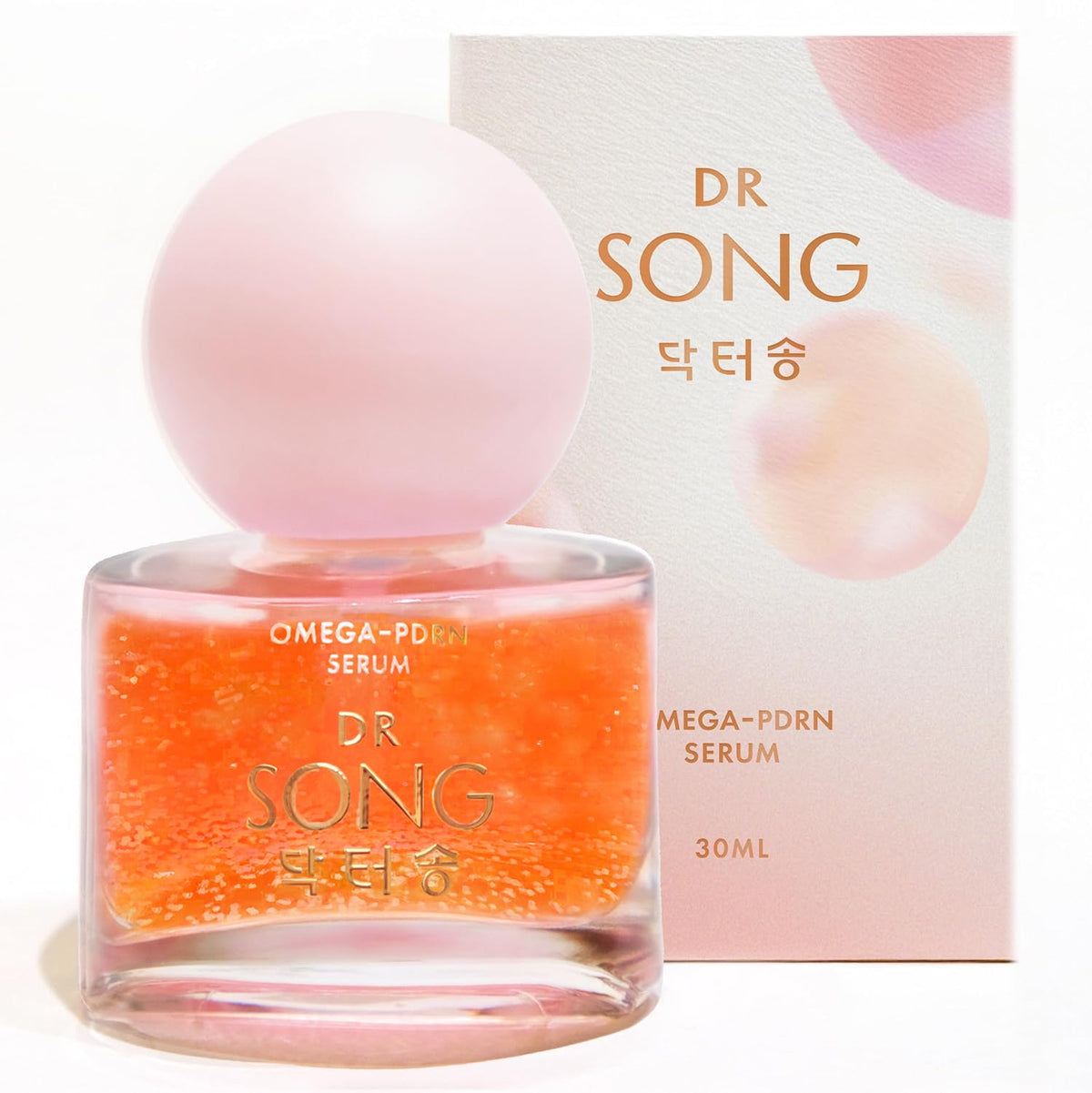 Dr Song front packaging showing bottle and brand, highlighting premium Korean formulation