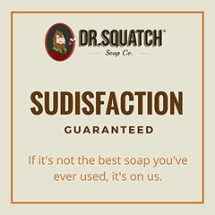Dr. Squatch rich lather closeup demonstrating creamy foam and gentle cleansing