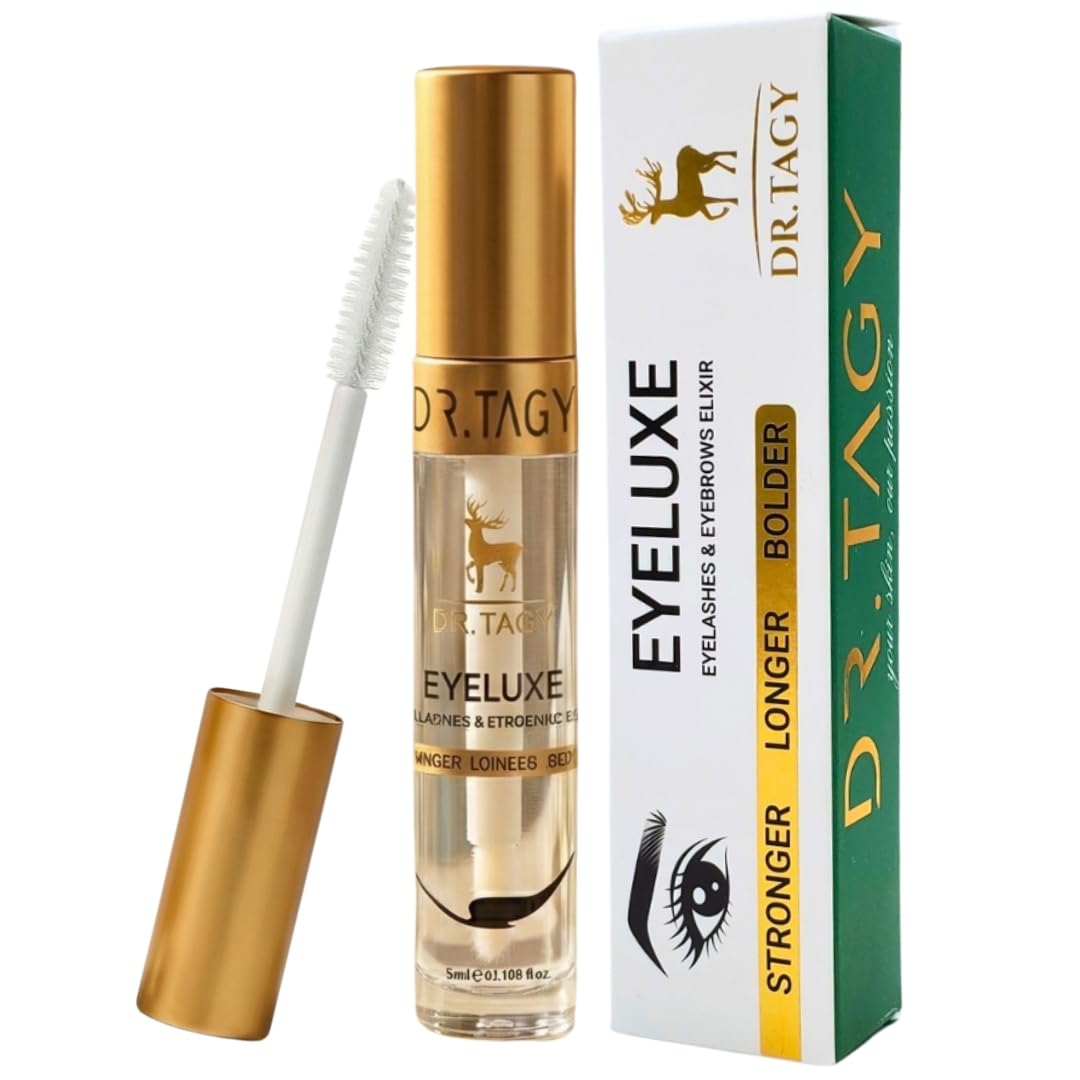 DR.TAGY Eyeluxe front bottle showing clean water-based serum benefit