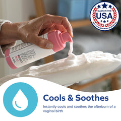 Dr. Talbot's Mom pump close-up revealing lightweight foam texture for gentle application