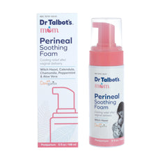 Dr. Talbot's Mom front packaging showing soothing foam for postpartum care and quick relief